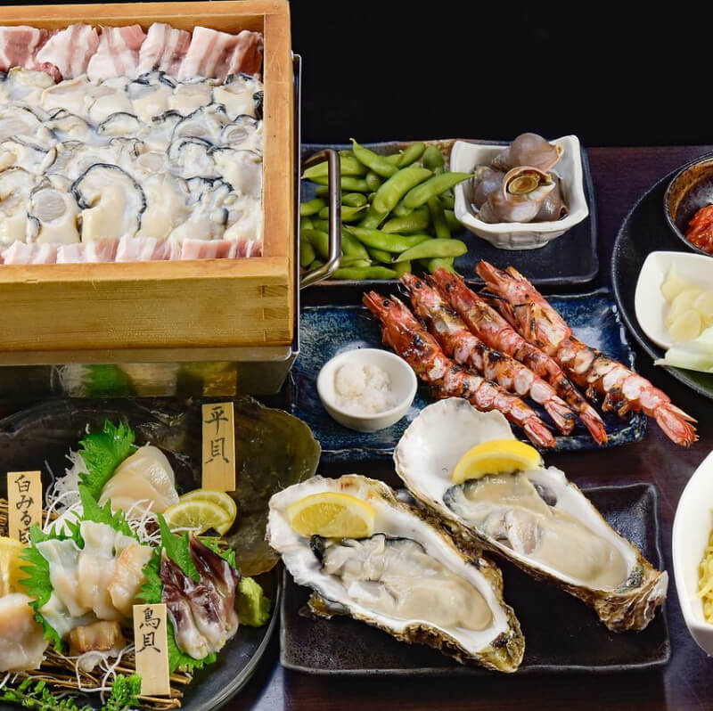 コースがおトク◎【蒸す・包む・味わう！牡蠣ポッサムコース】