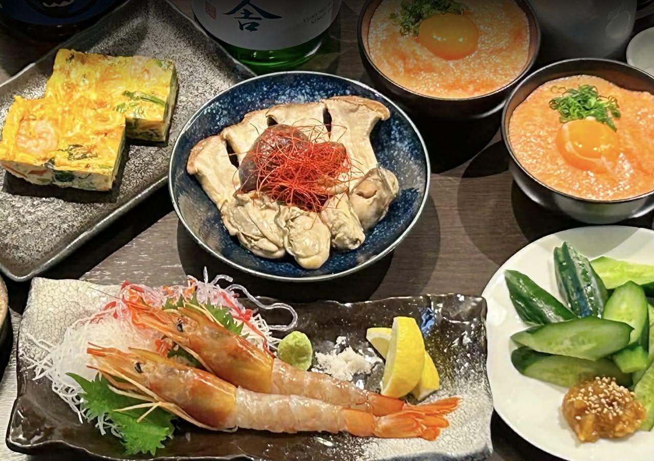 ☆2時間飲み放題付き、5品おてがるコース季節限定